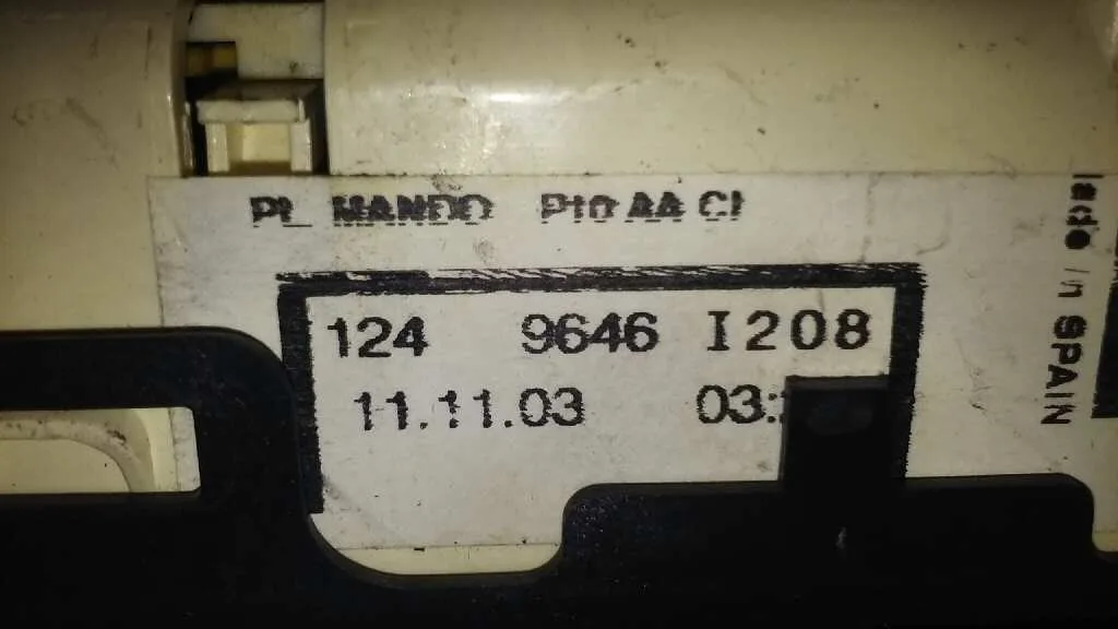 Mando Calefaccion / Aire Acondicionado para Opel Corsa C