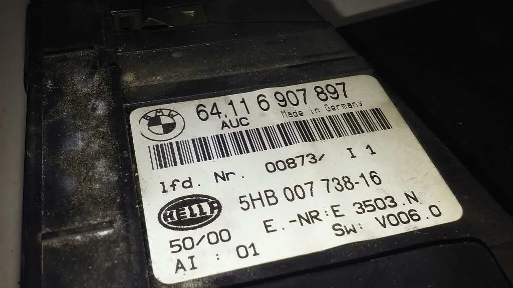 Mando Climatizador para Bmw Serie 3 Berlina (E46)