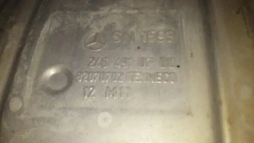 Silenciador Trasero para Mercedes-Benz Clase Cla (W117)