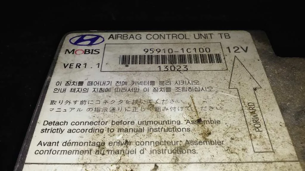 Centralita Airbag para Hyundai Getz (Tb)