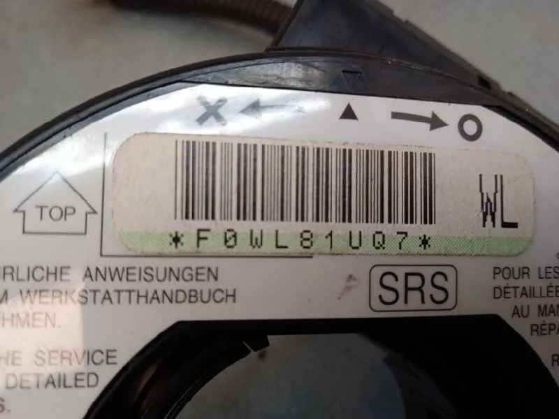 Anillo Airbag para Honda Civic Berlina 5 (Fk)