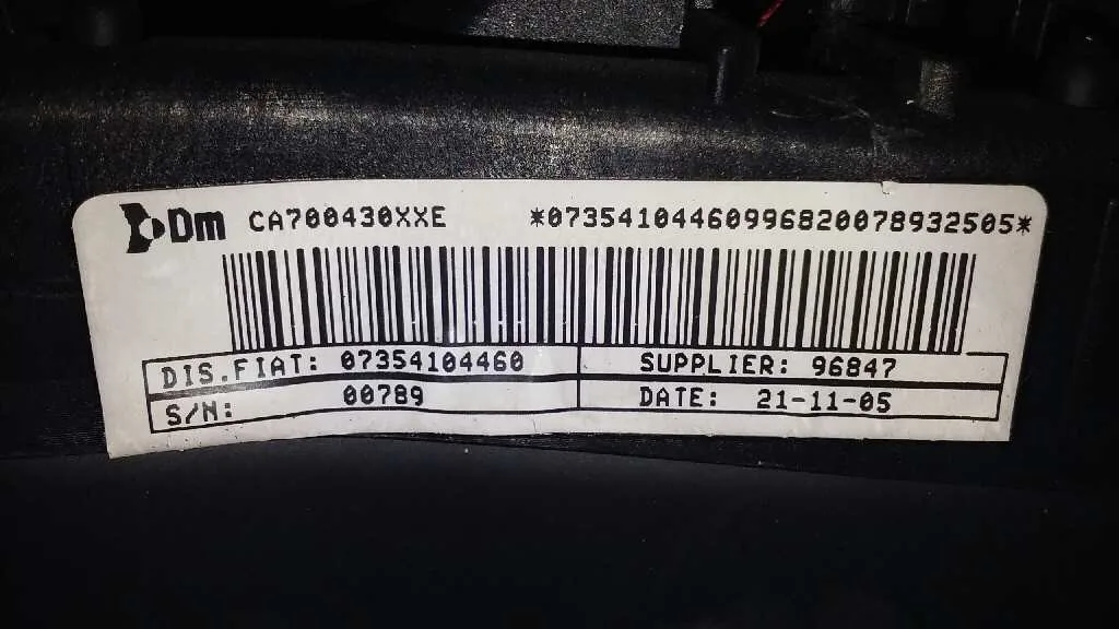 Airbag Delantero Izquierdo para Fiat Grande Punto (199)