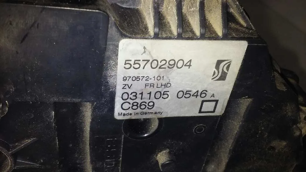 Cerradura Puerta Delantera Derecha para Fiat Grande Punto (199)