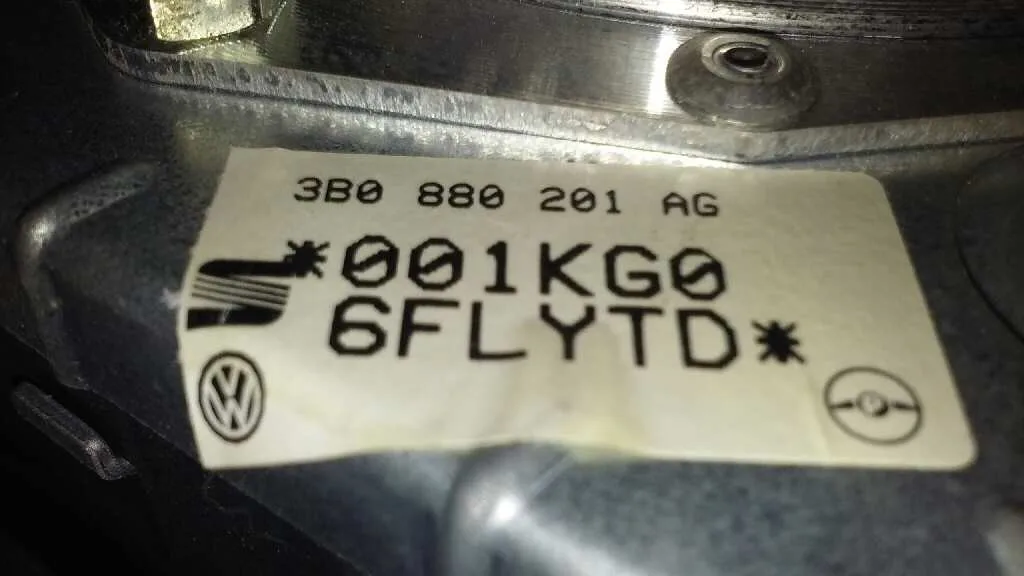 Airbag Delantero Izquierdo para Volkswagen Golf Iv Berlina (1J1)