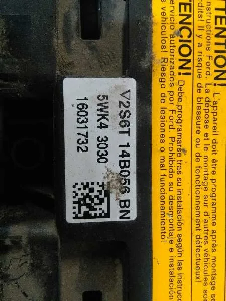 Centralita Airbag para Ford Fiesta (Cbk)