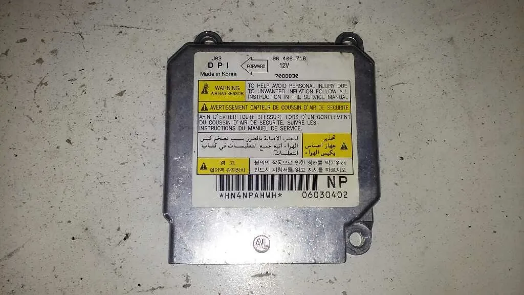 Centralita Airbag para Daewoo Lacetti