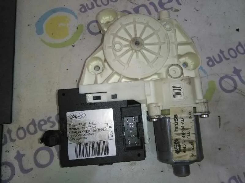 Motor Elevalunas Trasero Derecho para Ford Focus Berlina (Cap)
