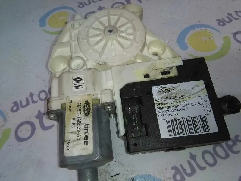 Motor Elevalunas Trasero Izquierdo para Ford Focus Berlina (Cap)
