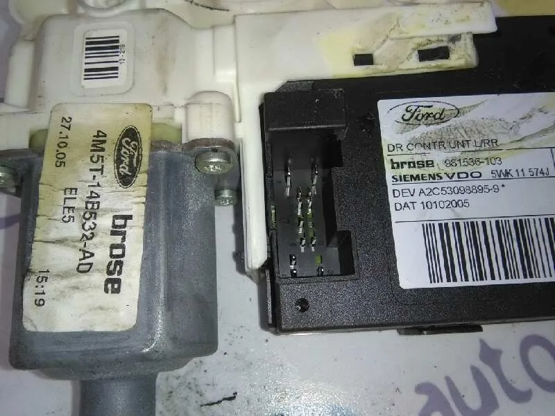 Motor Elevalunas Trasero Izquierdo para Ford Focus Berlina (Cap)