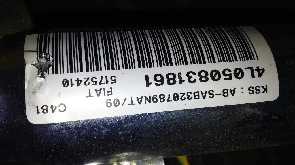 Airbag Cortina Delantero Izquierdo para Lancia Ypsilon (101)