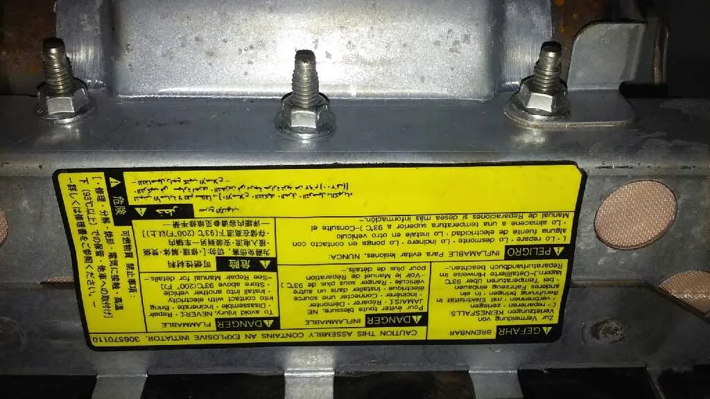 Airbag Delantero Derecho para Toyota Auris