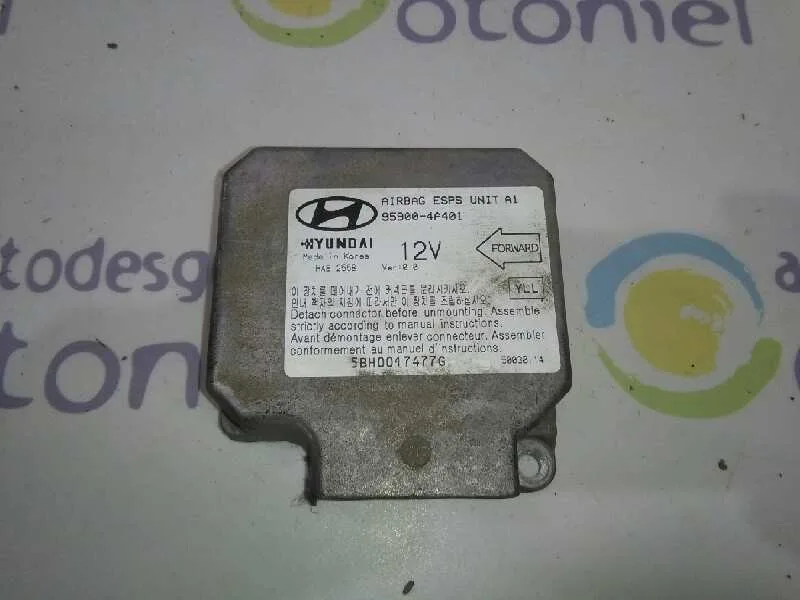 Centralita Airbag para Hyundai H 1
