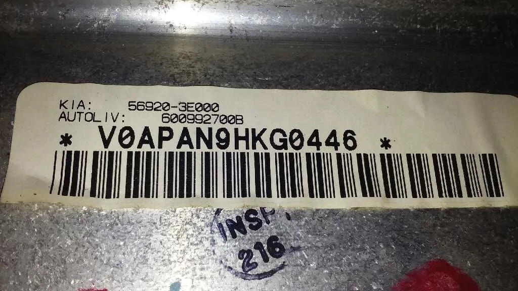 Airbag Delantero Derecho para Kia Sorento