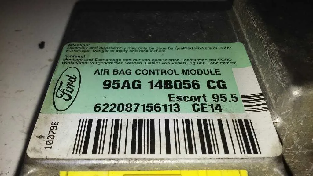 Centralita Airbag para Ford Escort Berl./Turnier