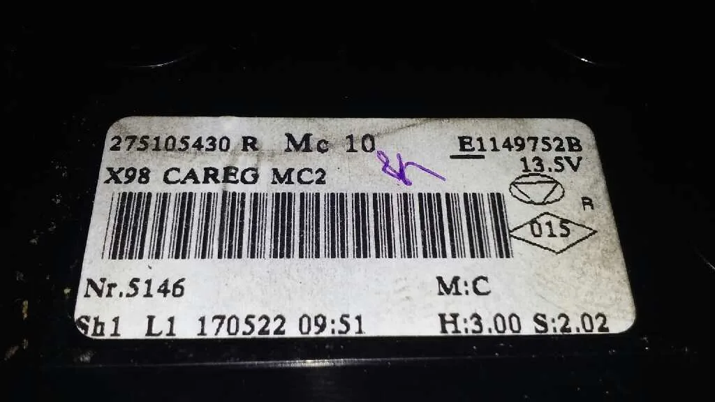 Mando Climatizador para Renault Captur