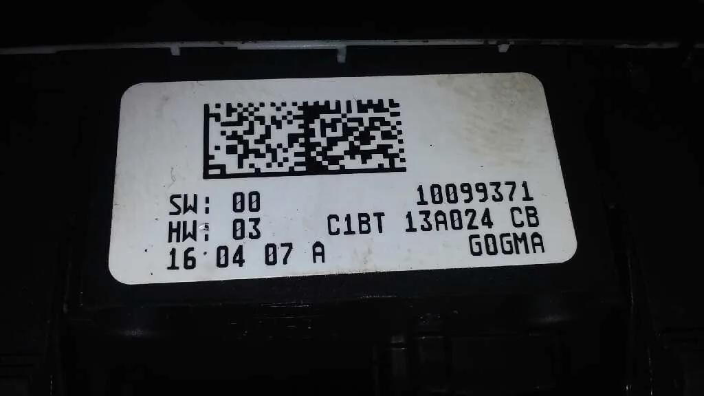 Mando Luces para Ford Fiesta (Ccn)