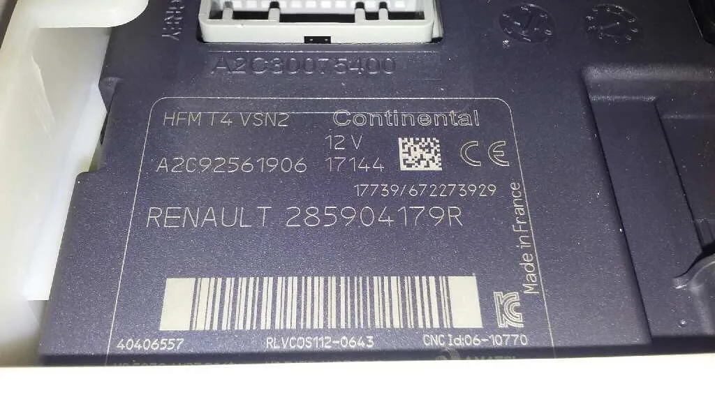 Conmutador De Arranque para Renault Captur