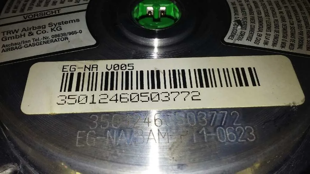 Airbag Delantero Izquierdo para Toyota Avensis Berlina (T 22)