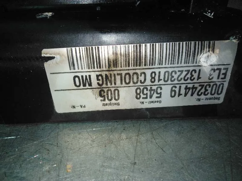Electroventilador para Opel Insignia Berlina