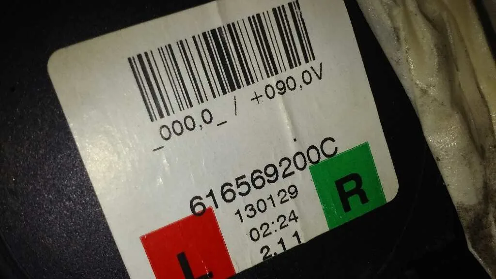 Cinturon Seguridad Trasero Derecho para Opel Astra J Lim.