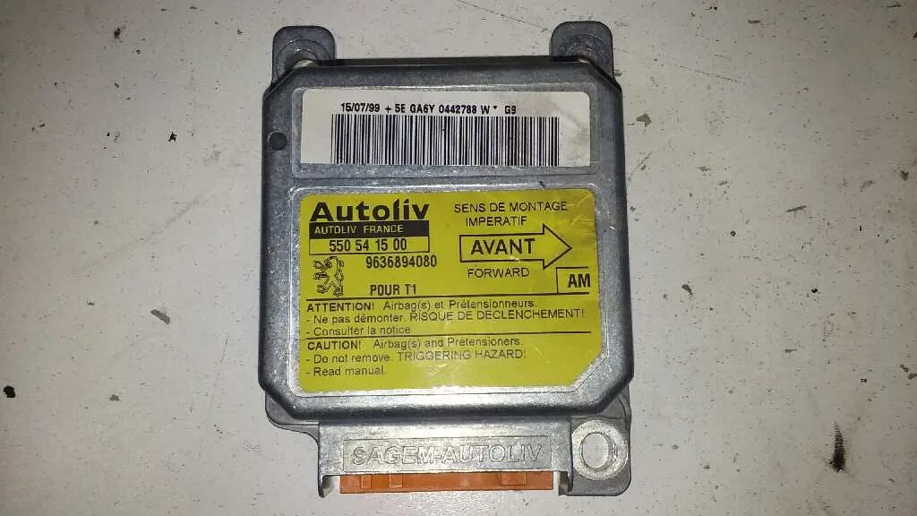 Centralita Airbag para Peugeot 206 Berlina