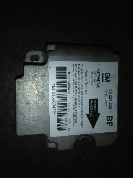 Centralita Airbag para Opel Astra G Berlina