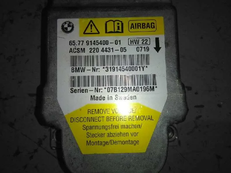 Centralita Airbag para Bmw Serie 5 Berlina (E60)