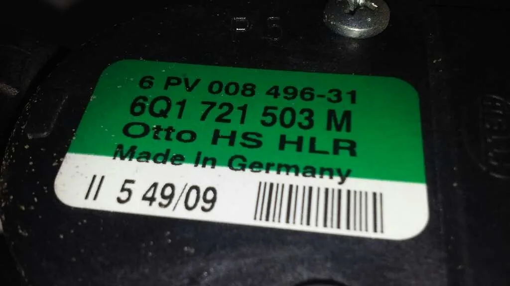 Potenciometro Pedal para Seat Ibiza Sc (6J1)