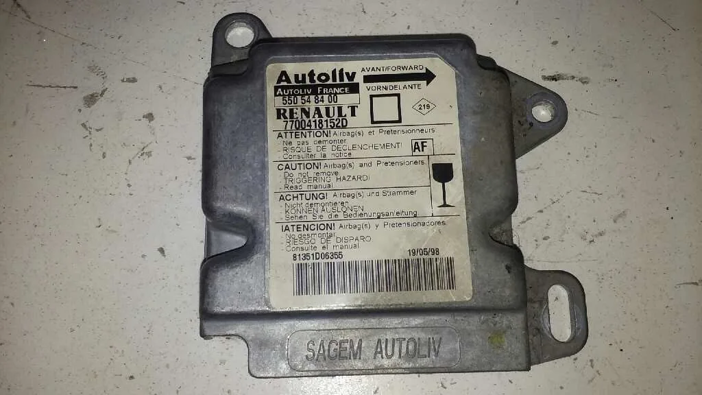 Centralita Airbag para Renault Megane I Classic (La0)