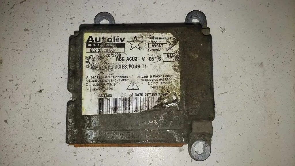 Centralita Airbag para Peugeot 206 Berlina