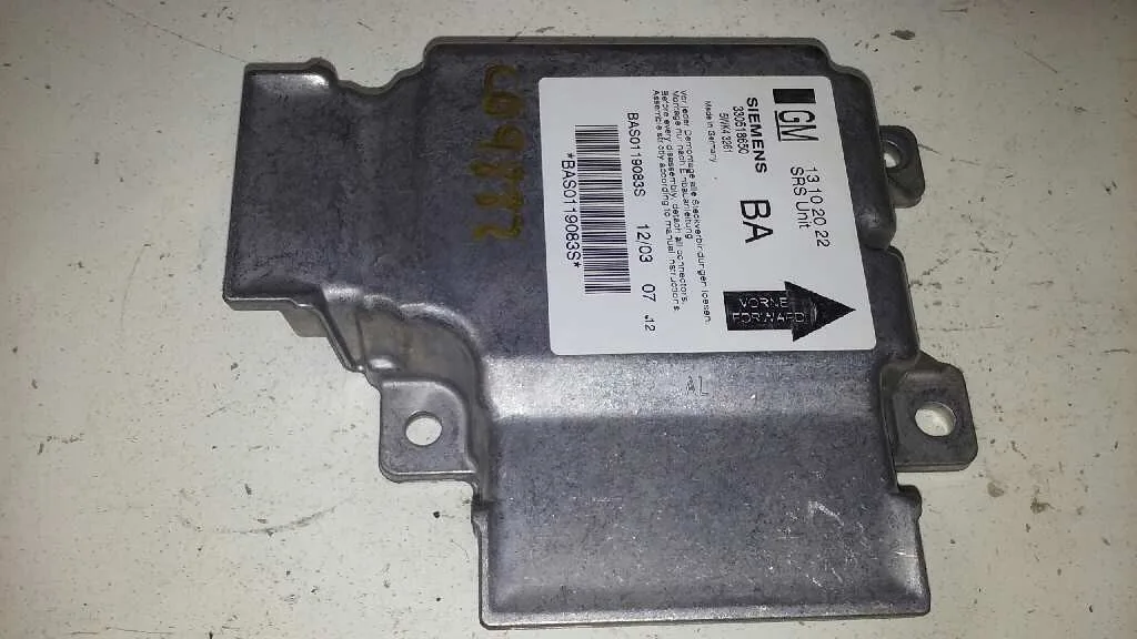 Centralita Airbag para Opel Vectra C Berlina