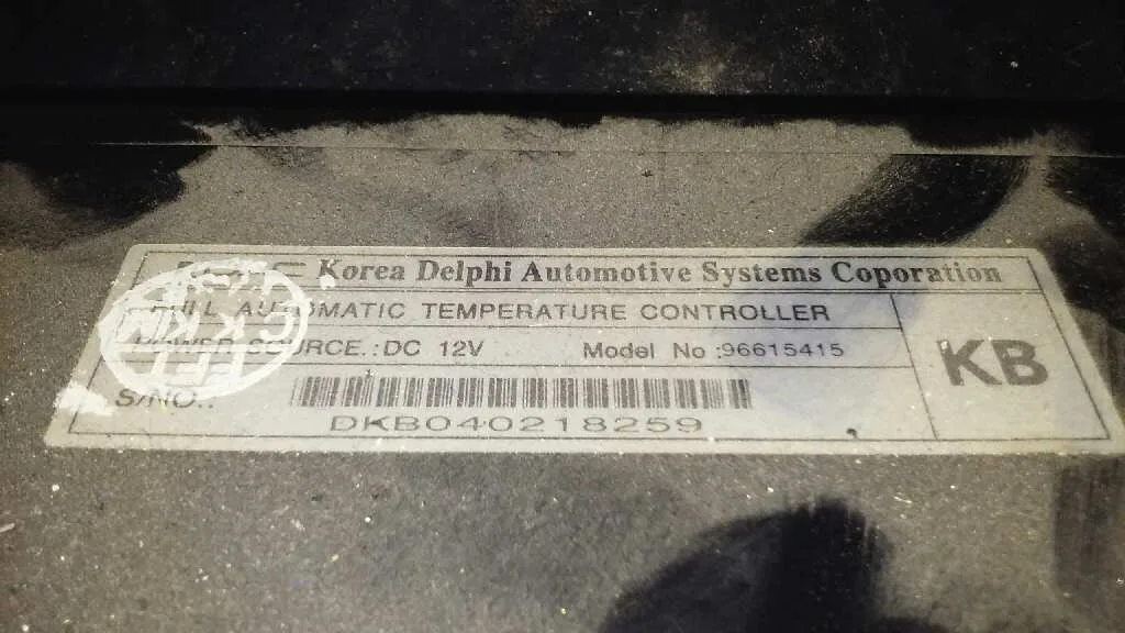 Mando Climatizador para Daewoo Lacetti