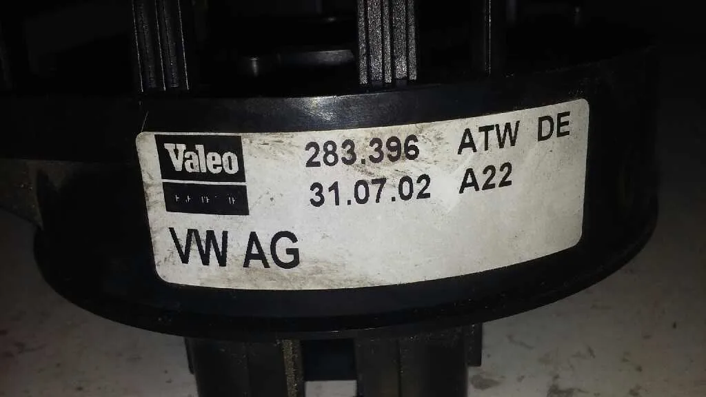 Anillo Airbag para Volkswagen Polo (9N1)