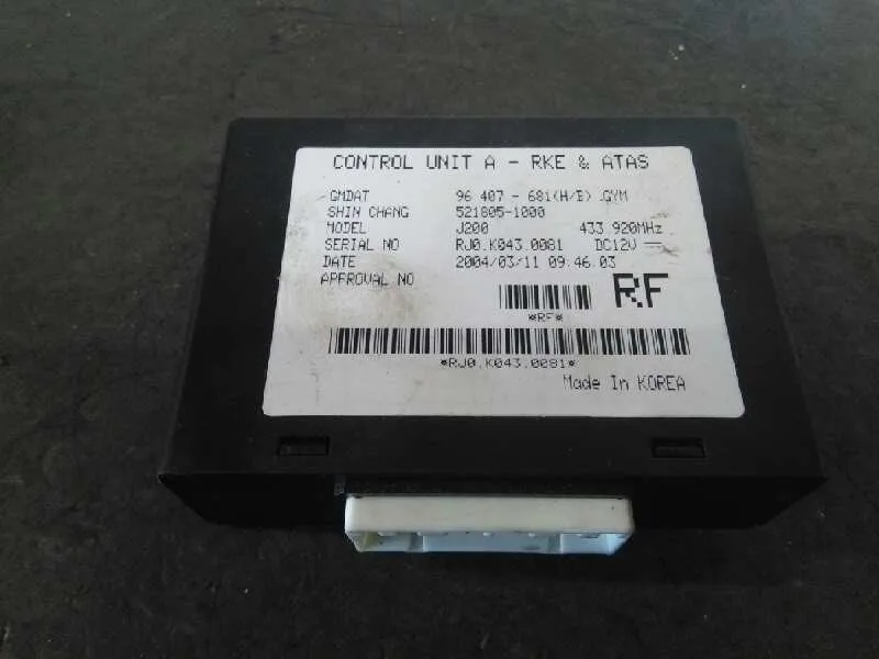 Modulo Electronico para Daewoo Lacetti
