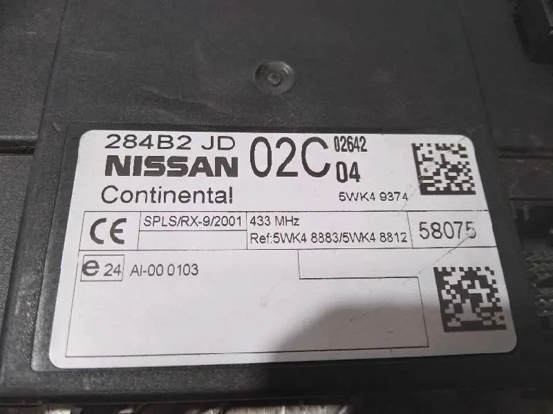Modulo Electronico para Nissan Qashqai (J10)