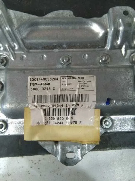 Airbag Lateral Trasero Derecho para Mercedes-Benz Clase S (W220) Berlina