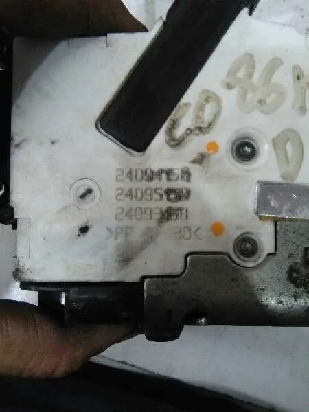 Cerradura Puerta Delantera Derecha para Peugeot 206 Berlina