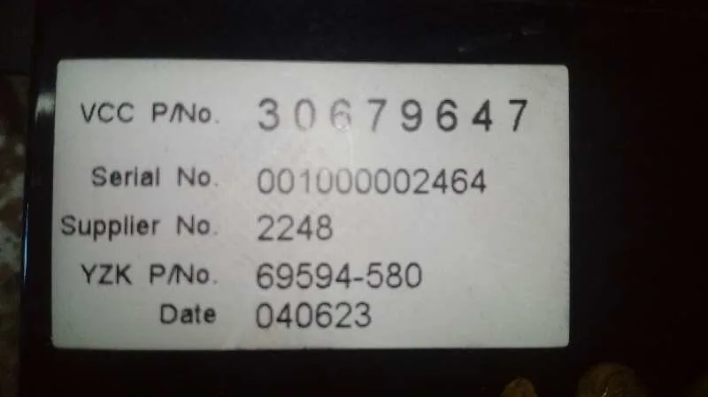 Pantalla Multifuncion para Volvo S40 Berlina
