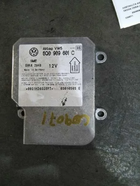Centralita Airbag para Skoda Fabia (6Y2/6Y3)