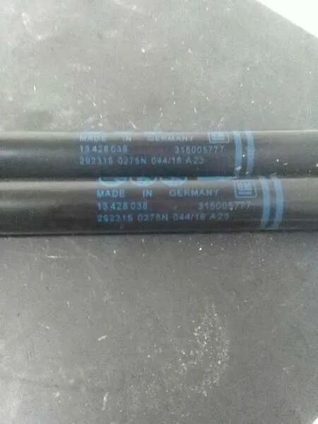 Amortiguadores Maletero / Porton para Opel Corsa E