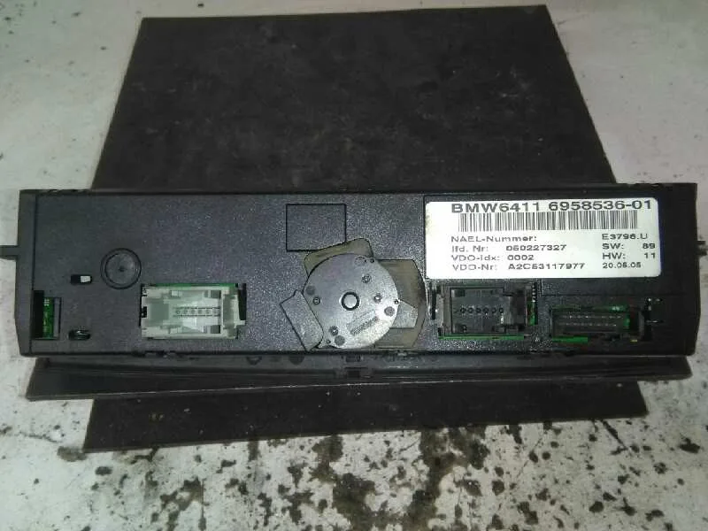 Mando Climatizador para Bmw Serie 1 Berlina (E81/E87)