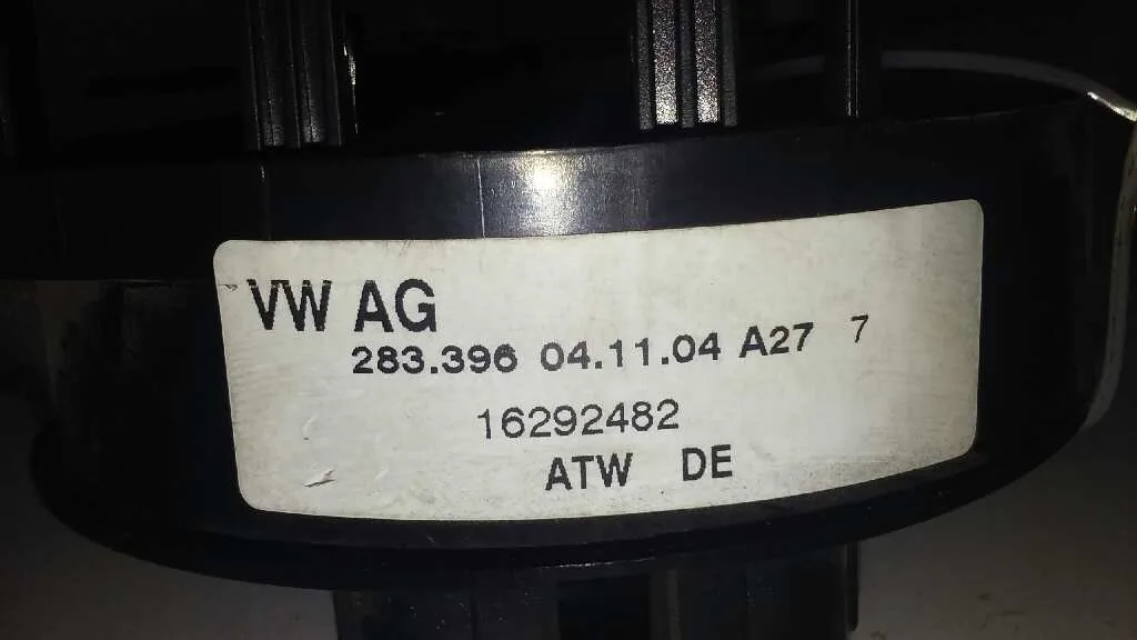 Anillo Airbag para Volkswagen Polo (9N1)