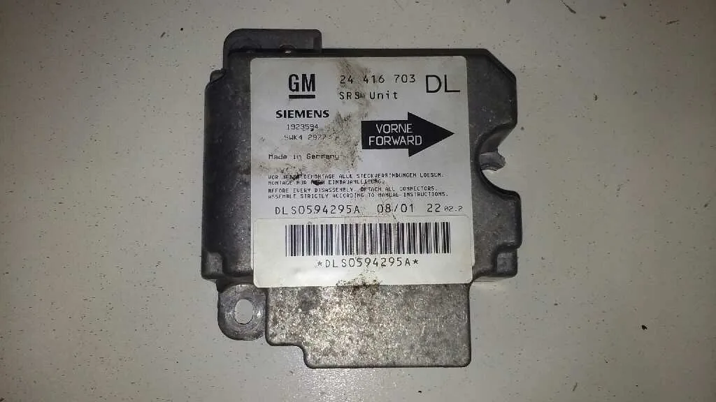 Centralita Airbag para Opel Astra G Berlina