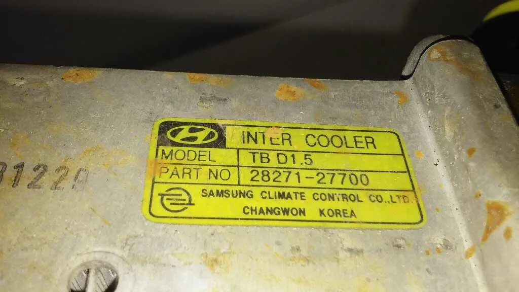 Intercooler para Hyundai Getz (Tb)