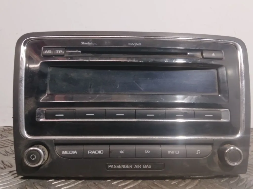 Sistema Audio / Radio Cd para Skoda Suberb (3T4)