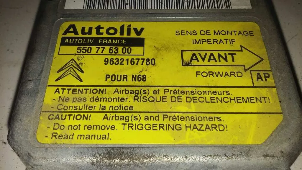 Centralita Airbag para Citroën Xsara Picasso