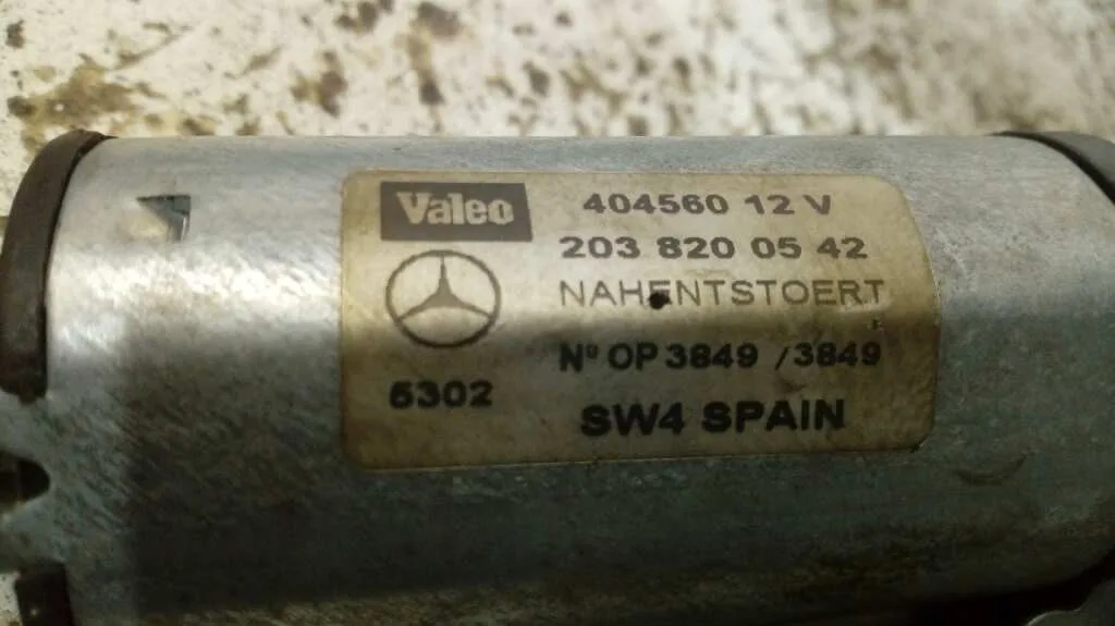 Motor Limpia Trasero para Mercedes-Benz Clase C (W203) Familiar