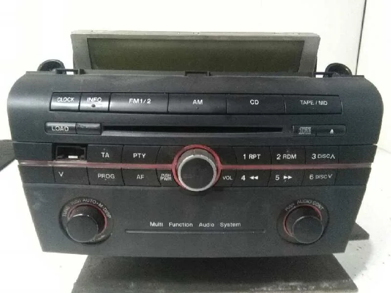 Sistema Audio / Radio Cd para Mazda 3 Berlina (Bk)