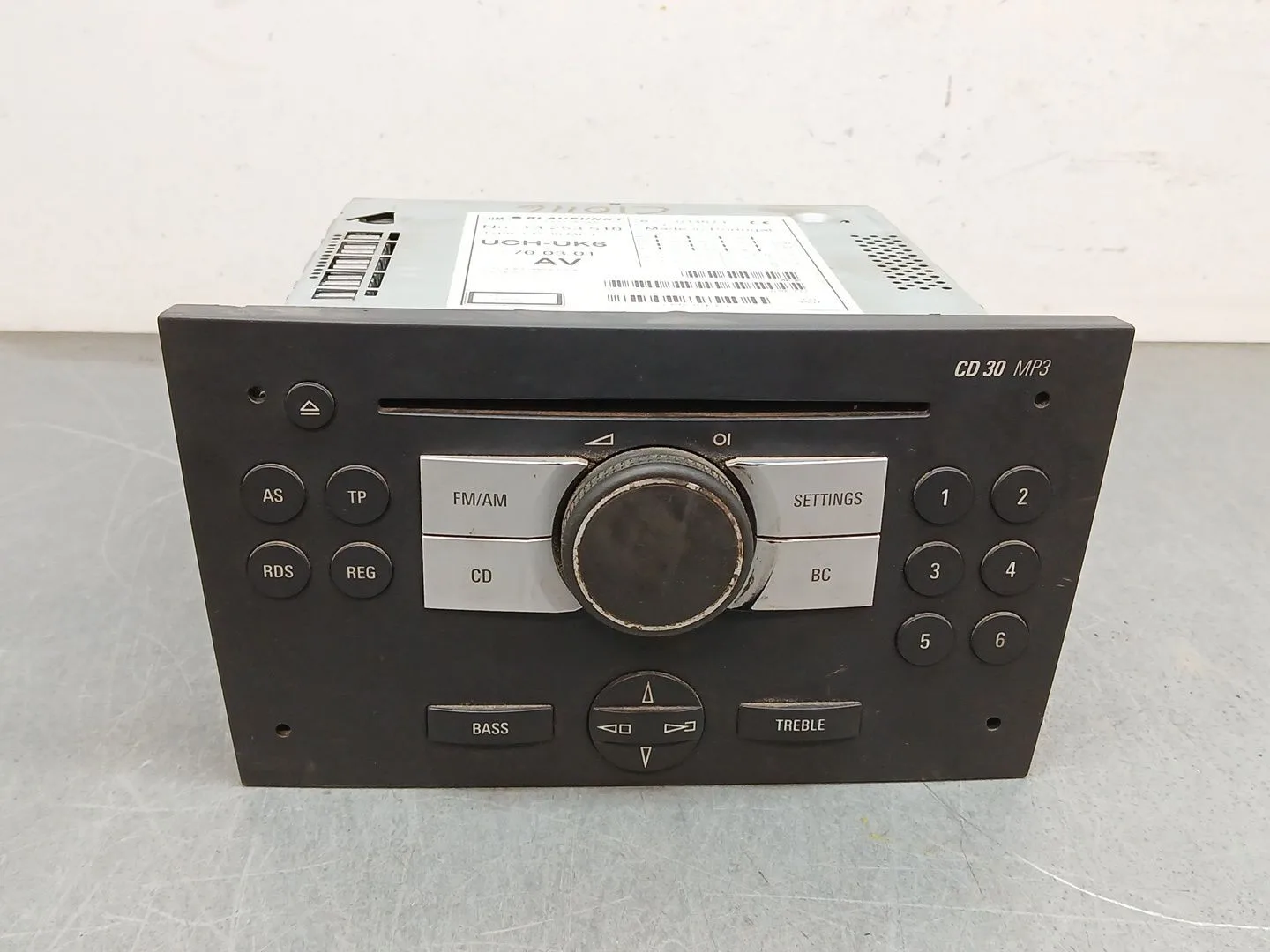 Sistema Audio / Radio Cd para Opel Combo (Corsa C)