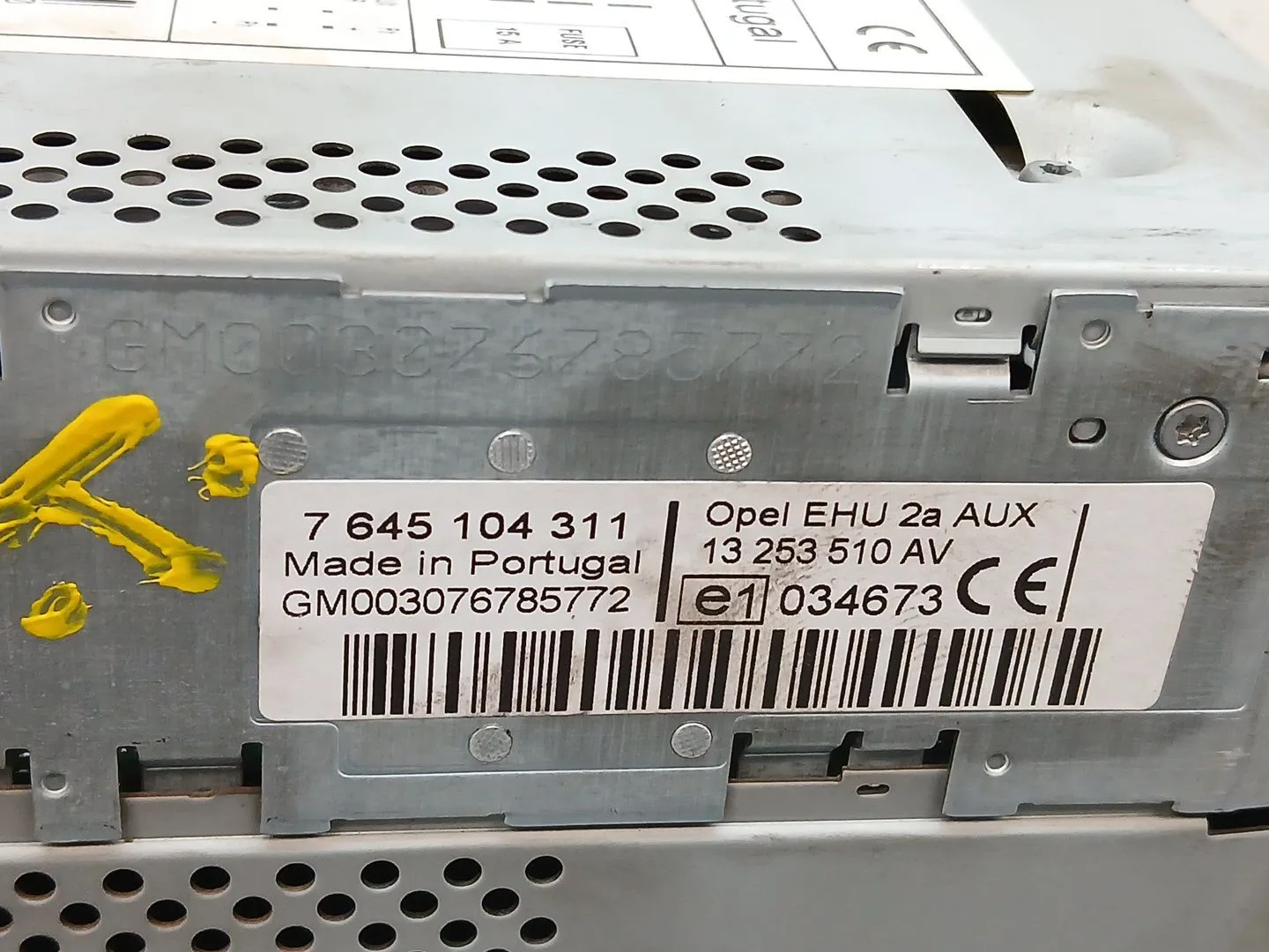 Sistema Audio / Radio Cd para Opel Combo (Corsa C)